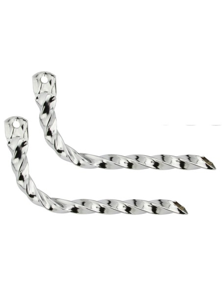 Twisted Muffler Chrome.